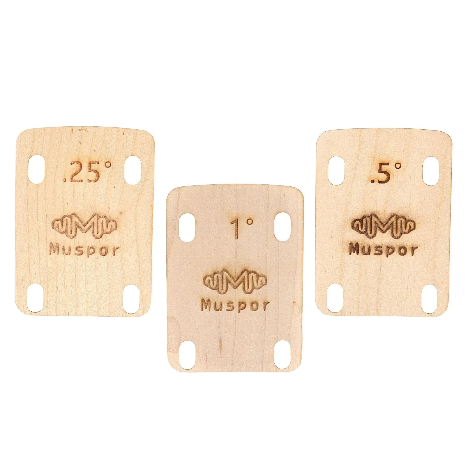 3 Pieces 4 Holes Neck Plate Gaskets 0.25 0.5, 1 Degrees for Electric Guitar
3 Pieces 4 Holes Neck Plate Gaskets 0.25 0.5, 1 Degrees for Electric Guitar