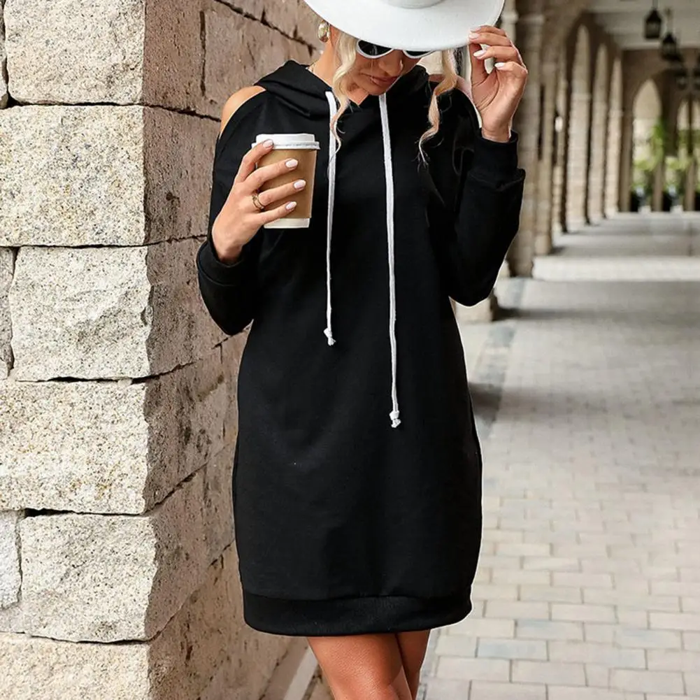 Милое элегантное модное однотонное Привлекательное платье с вырезами на весну и осень мини-платье с длинным рукавом и открытыми плечами дл... 
Милое элегантное модное однотонное Привлекательное платье с вырезами на весну и осень мини-платье с длинным рукавом и открытыми плечами дл...