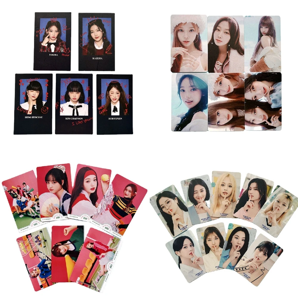 KPOP LE SSERAFIM IVE Two AESPA 2023 SEASON'S поздравления ломо карты двусторонние фото карты открытки Поклонники Коллекция подарок F70
KPOP LE SSERAFIM IVE Two AESPA 2023 SEASON'S поздравления ломо карты двусторонние фото карты открытки Поклонники Коллекция подарок F70