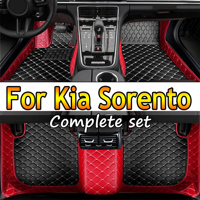 

Автомобильные коврики для Kia Sorento Seven сиденья 2013 2014 Пользовательские Автомобильные подкладки для ног автомобильный коврик покрытие аксессуары для интерьера