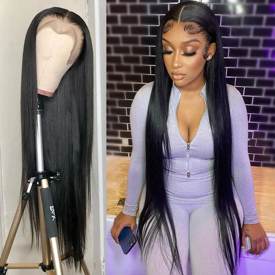 Straight Lace Front Wig Brazilian Hair 13x4 Lace Front Human Hair Wigs Remy Hair for Women Lace Frontal Wig 4x4 Closure Wig150%
Straight Lace Front Wig Brazilian Hair 13x4 Lace Front Human Hair Wigs Remy Hair for Women Lace Frontal Wig 4x4 Closure Wig150%