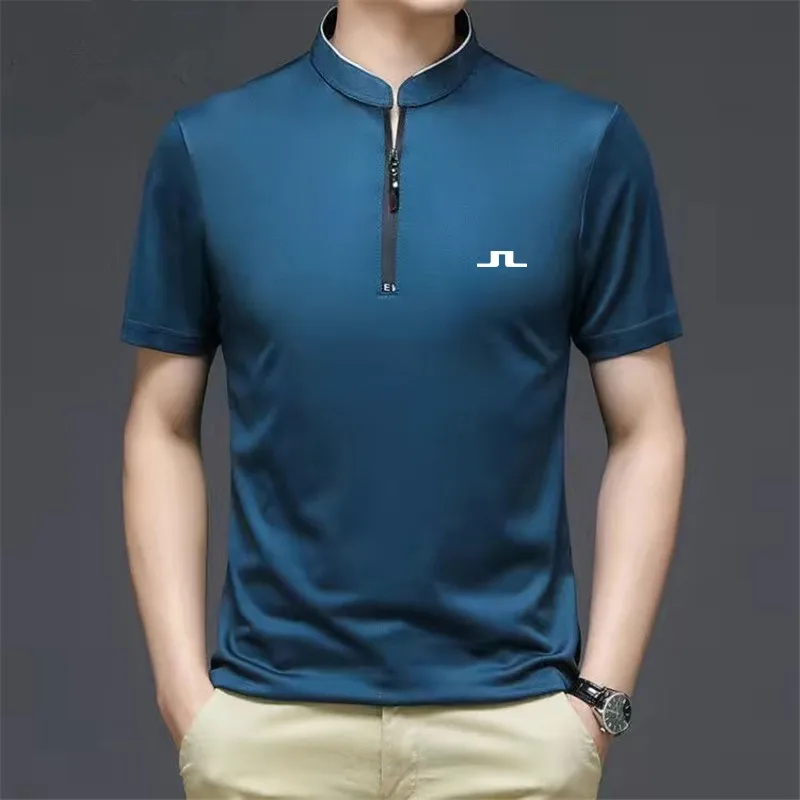 Summer Mens Sports Golf Wear Shirt Quick-drying Breathable Polo Shirt Polyester/Spandex Short Sleeve Top Golf Wear Man T-shirt
Summer Mens Sports Golf Wear Shirt Quick-drying Breathable Polo Shirt Polyester/Spandex Short Sleeve Top Golf Wear Man T-shirt