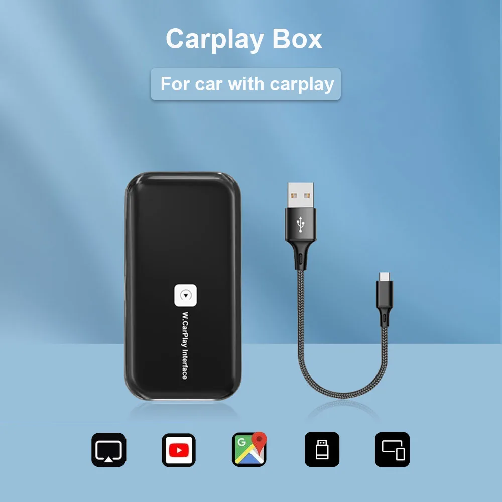 Wireless ios Carplay Dongle USB Carplay Wireless Box Mirror Car Multimedia Video Player for IPhone Audi BMW
Wireless ios Carplay Dongle USB Carplay Wireless Box Mirror Car Multimedia Video Player for IPhone Audi BMW