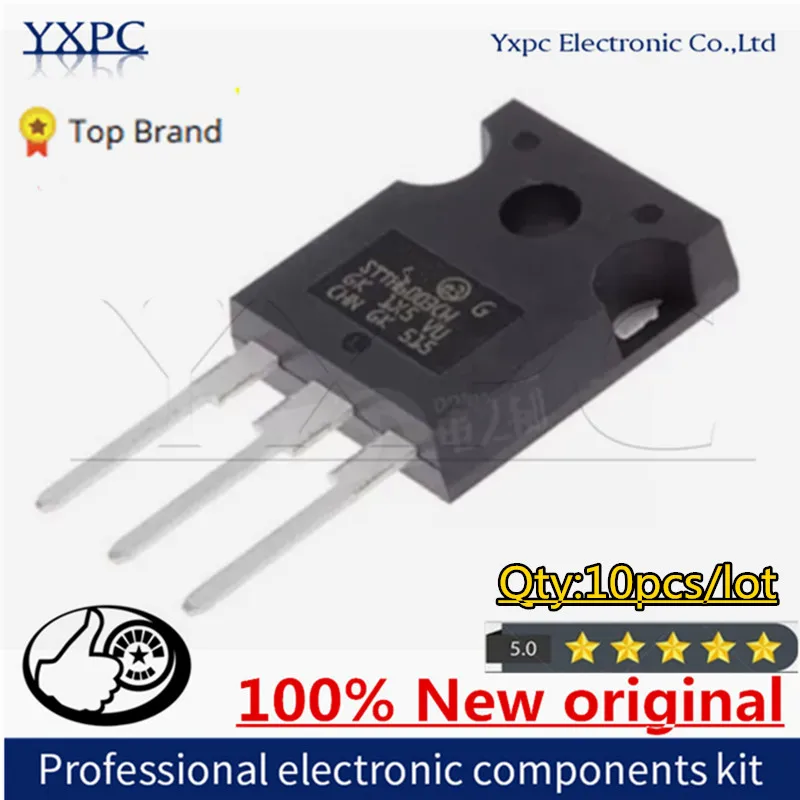 100% New Imported Original STTH6003CW STTH6003 TO-247 Fast Recovery Rectifier 60A 300V
100% New Imported Original STTH6003CW STTH6003 TO-247 Fast Recovery Rectifier 60A 300V