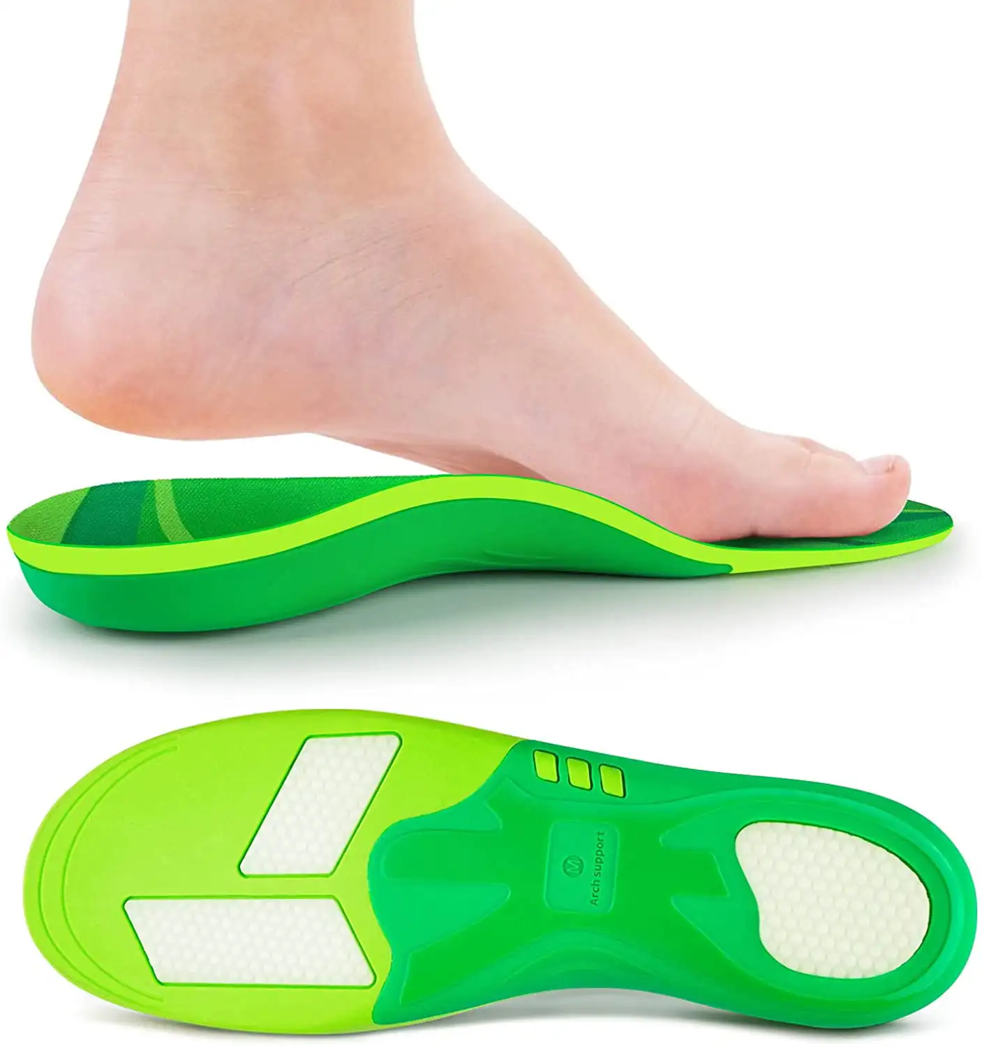 Arch Support Insoles Orthotic Plantar Fasciitis, Flat Feet, Gel Work Shoe Inserts for Men Women
Arch Support Insoles Orthotic Plantar Fasciitis, Flat Feet, Gel Work Shoe Inserts for Men Women