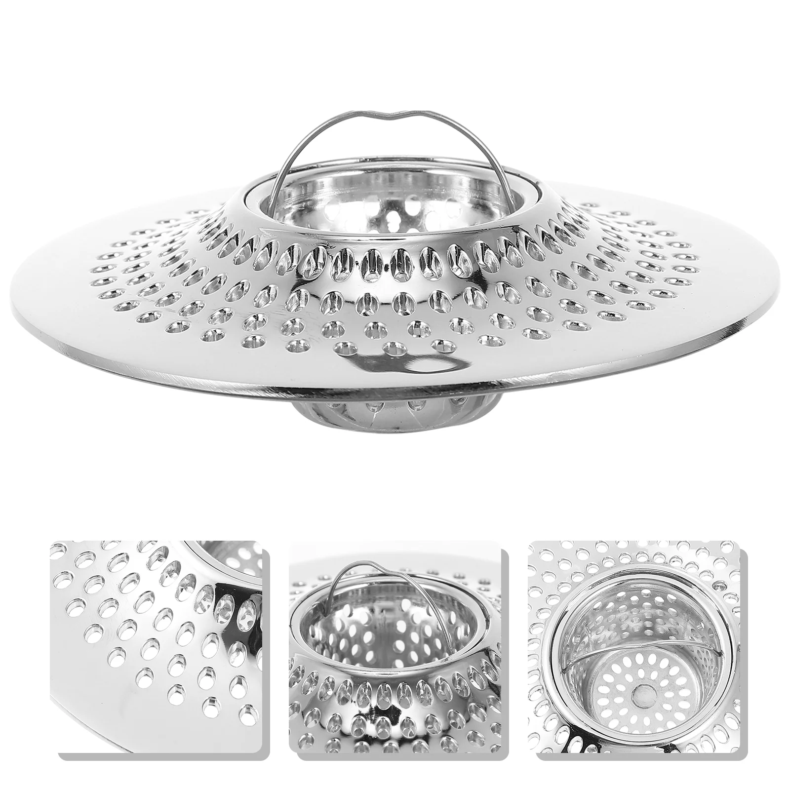 1pc Practical Universal Rust-proof Sink Garbage Filter Tub Strainer Hair Catcher for Indoor Kitchen
1pc Practical Universal Rust-proof Sink Garbage Filter Tub Strainer Hair Catcher for Indoor Kitchen