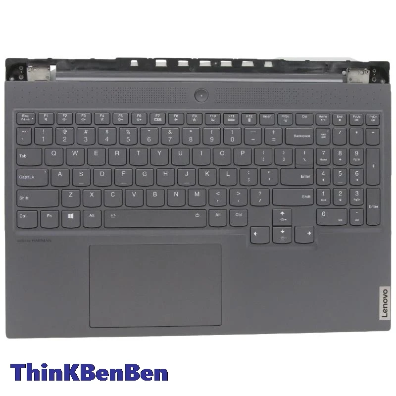 Американский английский серый верхний чехол для клавиатуры упор рук Lenovo Legion 7 16