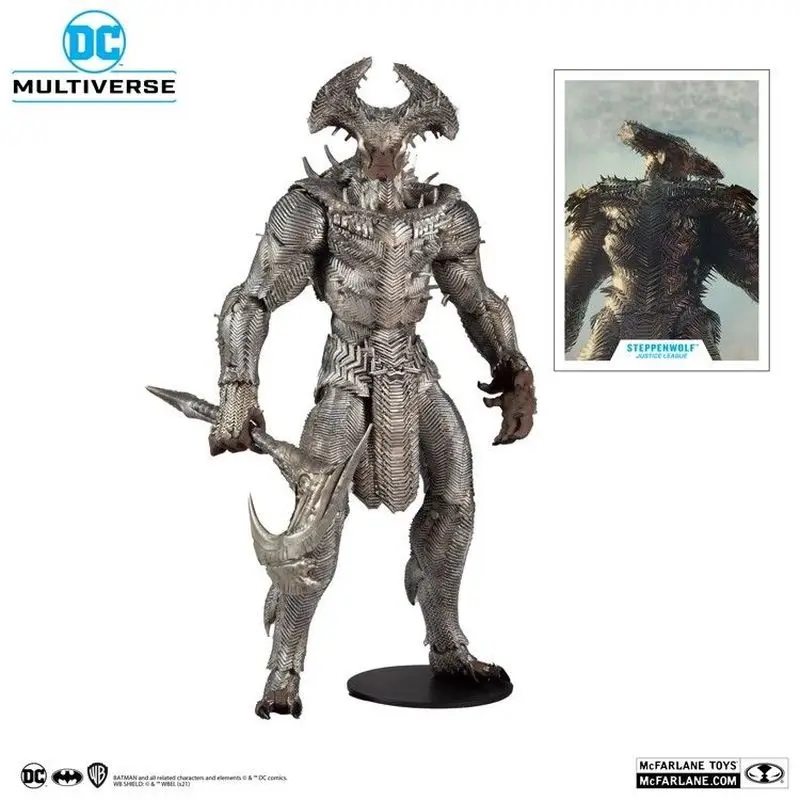 Фигурки McFarlane Лига Справедливости фигурка Steppenwolf ролевая из фильма Коллекционная