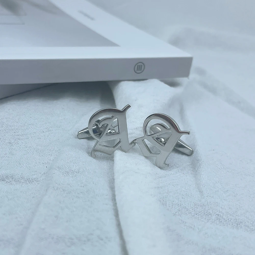 Vintage Ancient Letter A~Z Button Cuff Links Mens Luxury Design Suit CuffLinks Personalized Charm Jewelry Gifts for Husband
Vintage Ancient Letter A~Z Button Cuff Links Mens Luxury Design Suit CuffLinks Personalized Charm Jewelry Gifts for Husband