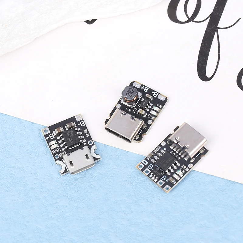 1Pc Type-C USB TP4057 1A Lithium Battery Charging Board Module Polymer Battery Over TP4056 With Temperature Protection
1Pc Type-C USB TP4057 1A Lithium Battery Charging Board Module Polymer Battery Over TP4056 With Temperature Protection