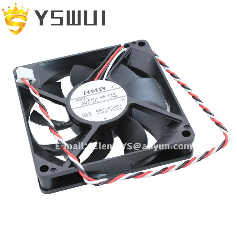 Оригинальный вентилятор 3106KL-04W-B79 NMB 8015, вентилятор 12 В А, 8 см, 8 см, теплоотвод шасси
Оригинальный вентилятор 3106KL-04W-B79 NMB 8015, вентилятор 12 В А, 8 см, 8 см, теплоотвод шасси