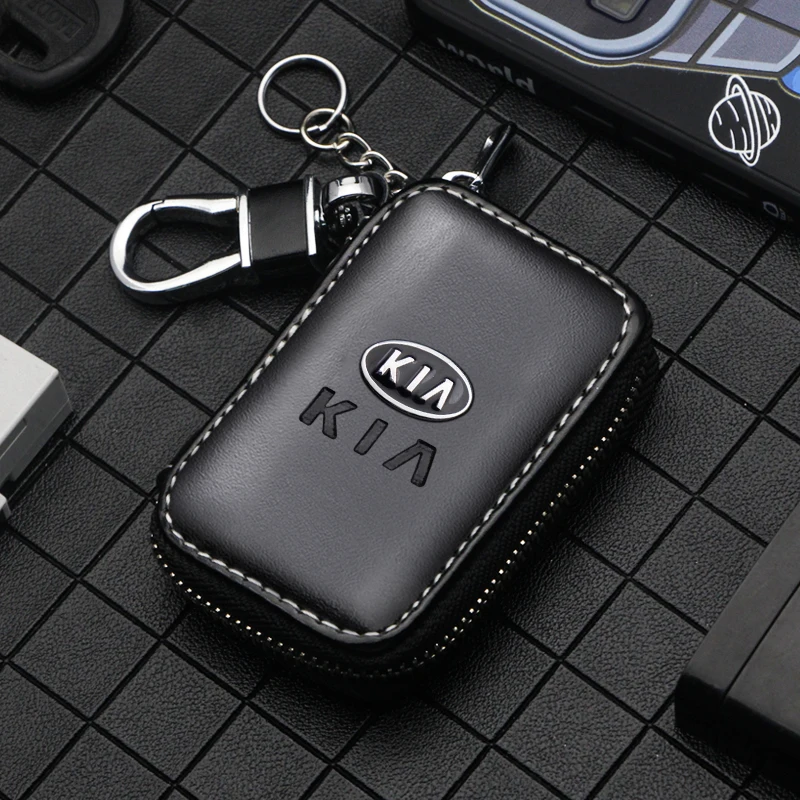 Car Styling Key Case Remote Control Keychain Leather Zipper Key Wallet Covers For KIA RIO 3 4 Ceed Cerato Sportage K2 K3 K5
Car Styling Key Case Remote Control Keychain Leather Zipper Key Wallet Covers For KIA RIO 3 4 Ceed Cerato Sportage K2 K3 K5