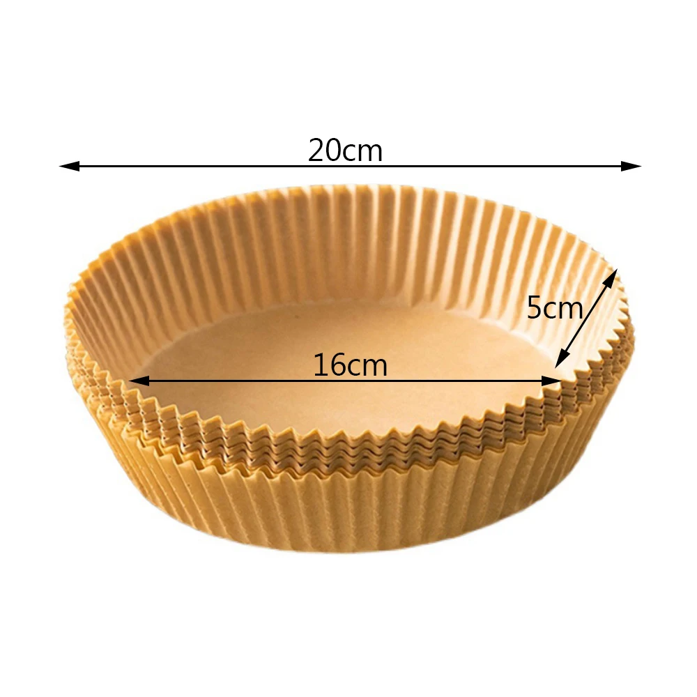 50pcs Round Baking Paper For Hot Air Fryer Non-stick Oilproof Disposable Paper Frying Pan Oven Microwave Accessories Fryer Non
50pcs Round Baking Paper For Hot Air Fryer Non-stick Oilproof Disposable Paper Frying Pan Oven Microwave Accessories Fryer Non