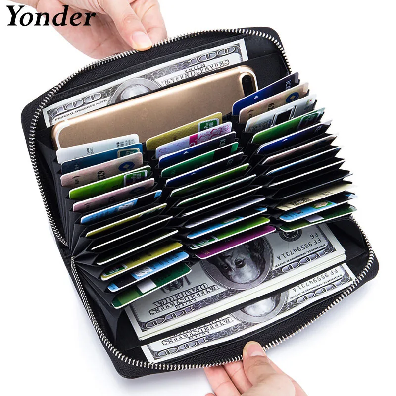 Long Women's Wallet Made of Genuine Leather Coin Purses Ladies Passport Credit Card Holder Wallets for Women Money Bag Zipper
Long Women's Wallet Made of Genuine Leather Coin Purses Ladies Passport Credit Card Holder Wallets for Women Money Bag Zipper