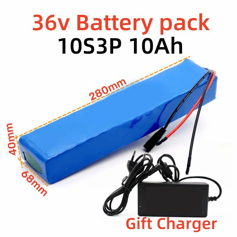 Литий-ионный аккумулятор 36 В 10S3P 10Ah 18650 для электровелосипеда высокой мощности/скутера/мотоцикла с зарядным устройством
Литий-ионный аккумулятор 36 В 10S3P 10Ah 18650 для электровелосипеда высокой мощности/скутера/мотоцикла с зарядным устройством