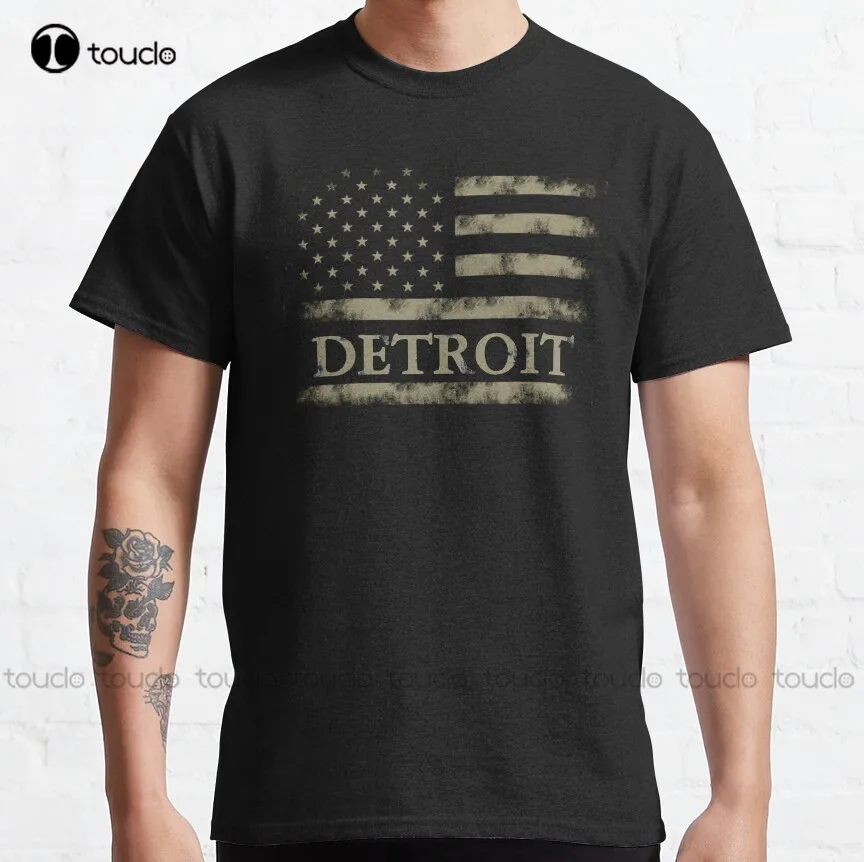 DETROIT Classic T-Shirt Christmas Gift Digital Printing Tee Shirts Xs-5Xl Fashion Tshirt Summer Streetwear Unisex
DETROIT Classic T-Shirt Christmas Gift Digital Printing Tee Shirts Xs-5Xl Fashion Tshirt Summer Streetwear Unisex