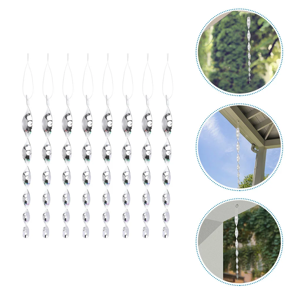 8 Pcs Reflective Bird Repelling Sticks Bird Repeller Outdoor Garden Scare Bird Tool
8 Pcs Reflective Bird Repelling Sticks Bird Repeller Outdoor Garden Scare Bird Tool