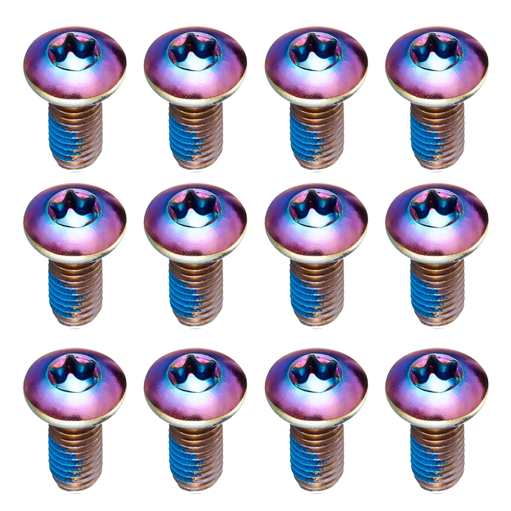 Torx Rotor Screw Non-slip Disk Screw M5x10mm MTB Bike Rotor Bolts Stainless Steel 12PCS/Boxed Color Disc Brake
Torx Rotor Screw Non-slip Disk Screw M5x10mm MTB Bike Rotor Bolts Stainless Steel 12PCS/Boxed Color Disc Brake