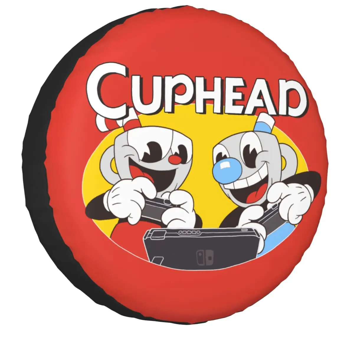 Cartoon Game Spare Tire Cover for Jeep Pajero Cuphead And Mugman SUV 4WD Car Wheel Protectors Accessories 14-17Inch
Cartoon Game Spare Tire Cover for Jeep Pajero Cuphead And Mugman SUV 4WD Car Wheel Protectors Accessories 14-17Inch