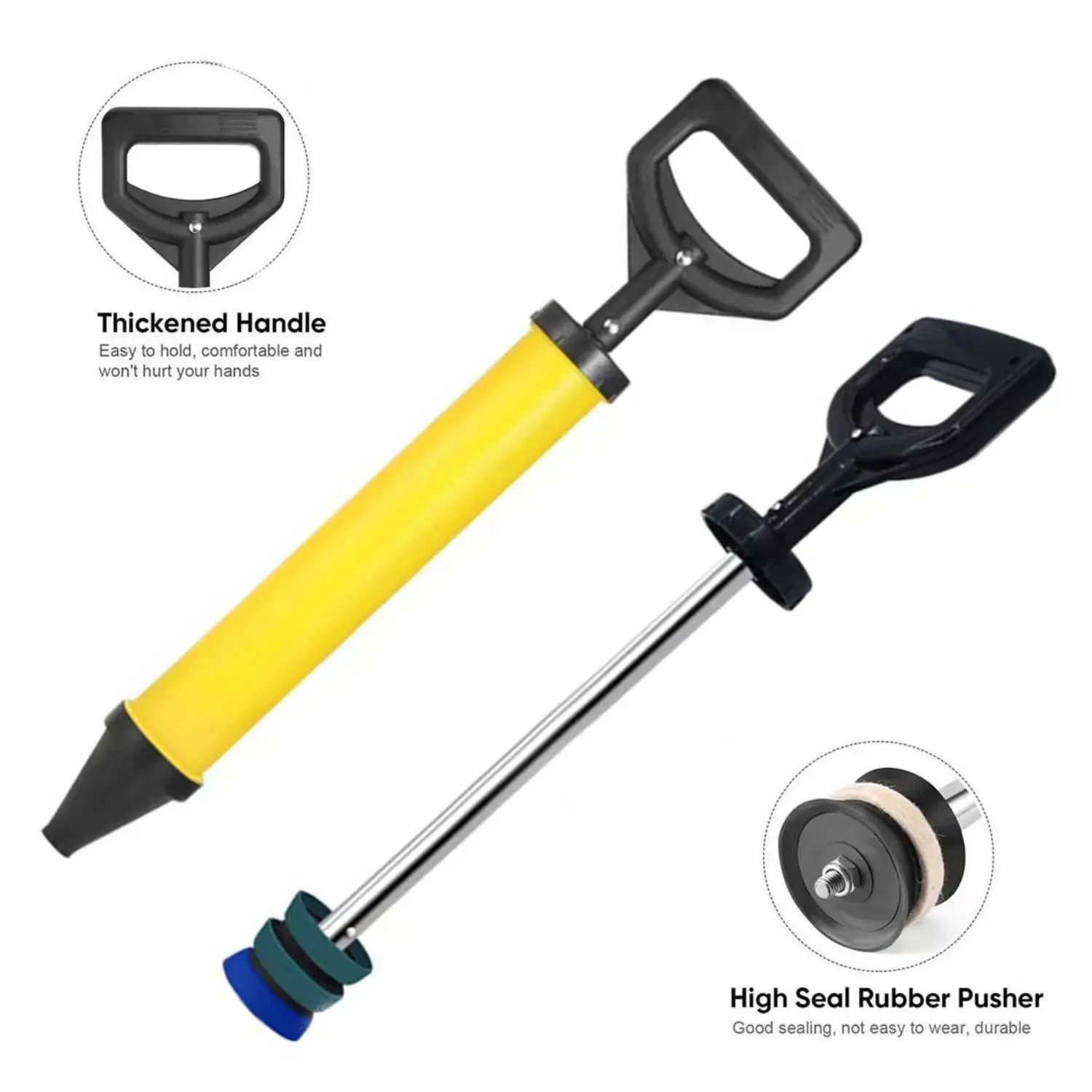 High Quality Caulking gun Cement gun Lime pump Grouting mortar Sprayer Grout filler tool with 4 nozzles Home Worker Repair Tool
High Quality Caulking gun Cement gun Lime pump Grouting mortar Sprayer Grout filler tool with 4 nozzles Home Worker Repair Tool
