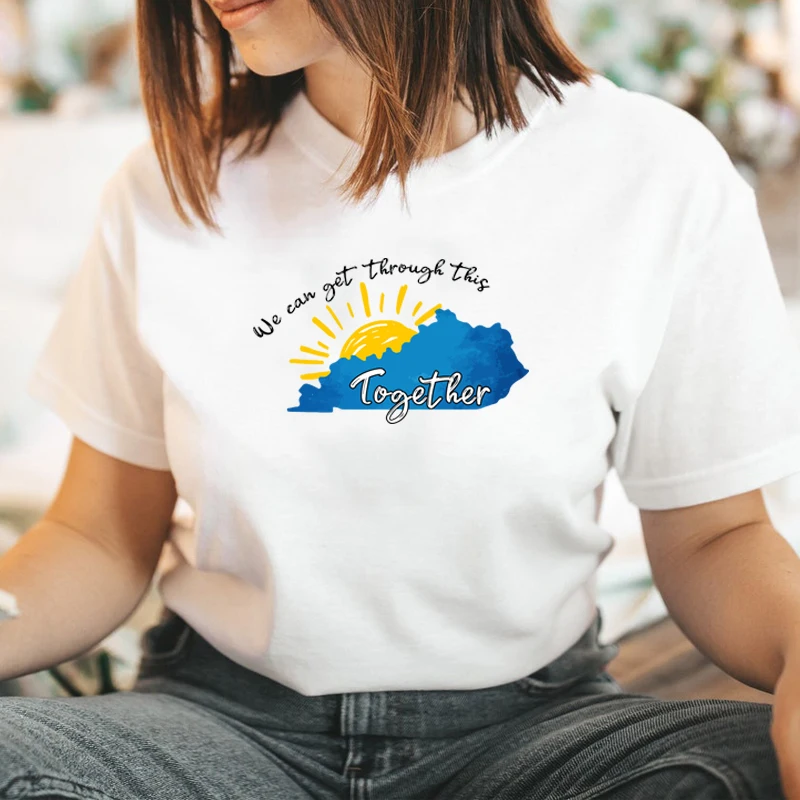 We An Get Through This Together Mountains Sunshine Women T Shirt Causal Religious Clothes Jesus Vintage Tops Femme Dropshipping
We An Get Through This Together Mountains Sunshine Women T Shirt Causal Religious Clothes Jesus Vintage Tops Femme Dropshipping