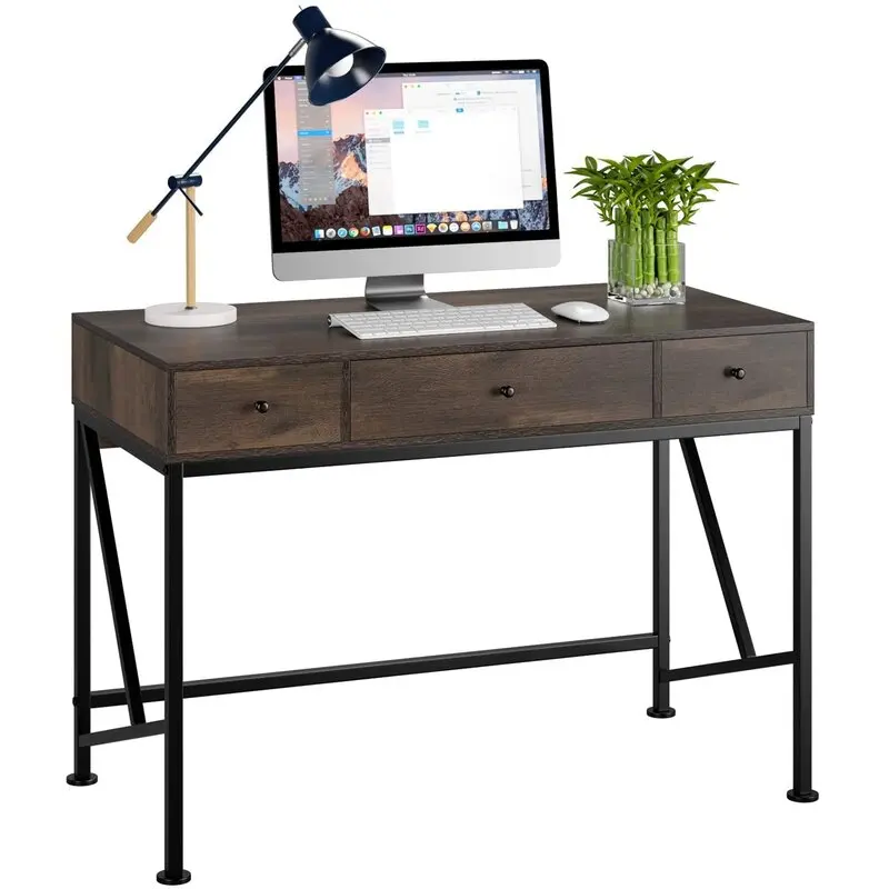 Free Dropshipping Modern Clean Design Desk with 3 Storage Drawers for Home Office Living Room 29.5"H x 41.7"W x 20.9"D
Free Dropshipping Modern Clean Design Desk with 3 Storage Drawers for Home Office Living Room 29.5"H x 41.7"W x 20.9"D
