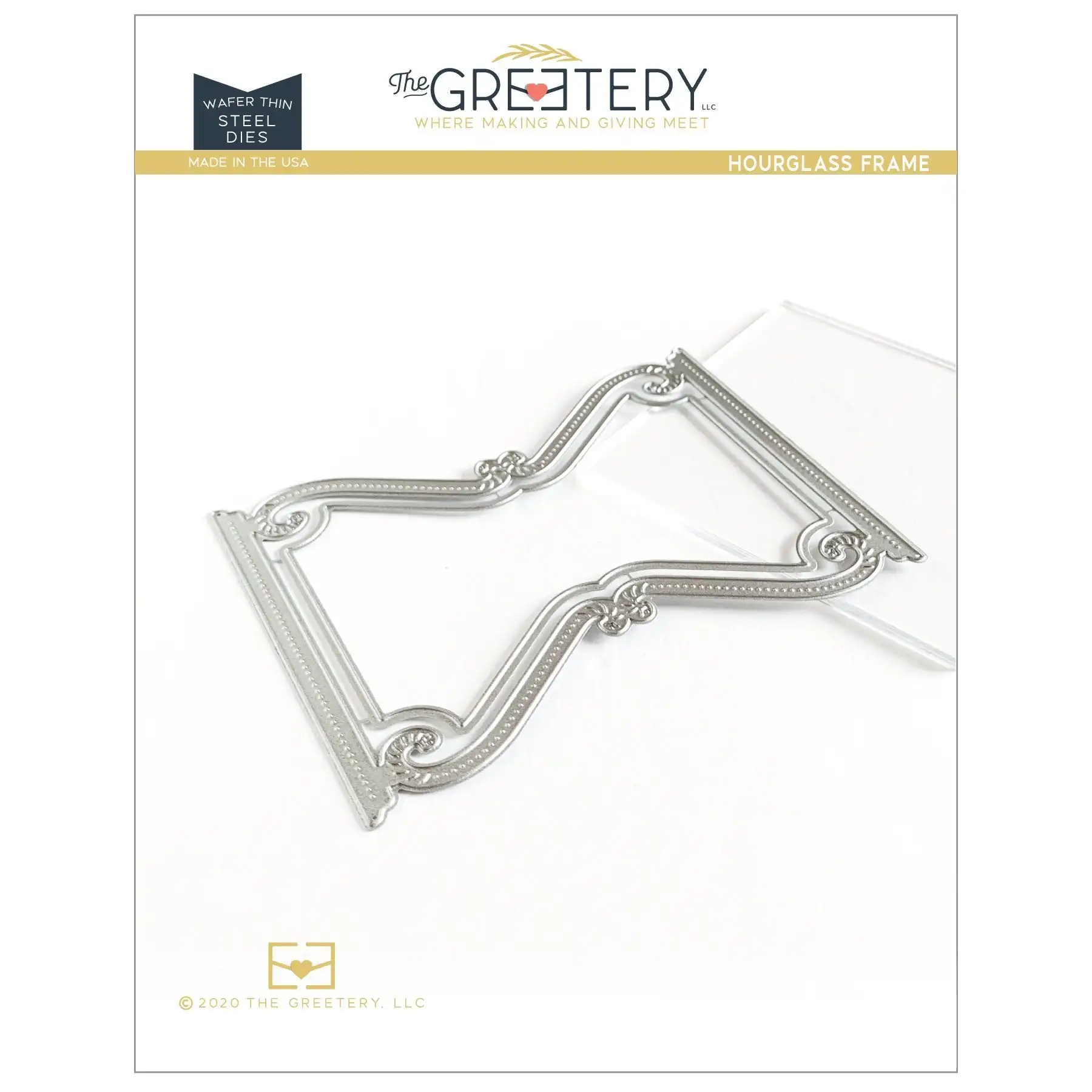 2022 Arrival New Metal Cutting Dies Scrapbook Diary Decoration Stencil Embossing Template Diy Greeting Card Hourglass Frame Die
2022 Arrival New Metal Cutting Dies Scrapbook Diary Decoration Stencil Embossing Template Diy Greeting Card Hourglass Frame Die