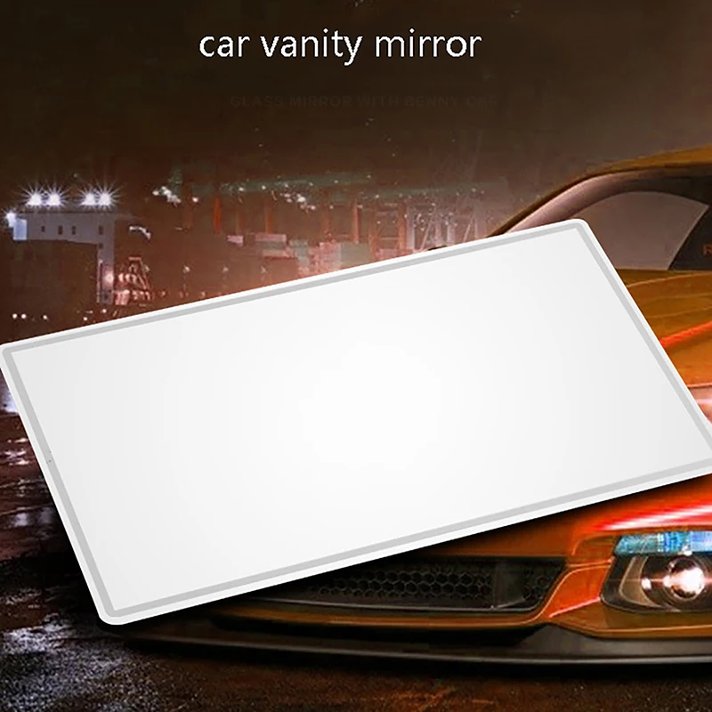 

Автомобильное косметическое зеркало из нержавеющей стали, портативное солнцезащитное зеркало для макияжа, Автомобильное Зеркало с козырьком, косметические зеркала HD, Универсальное автомобильное украшение