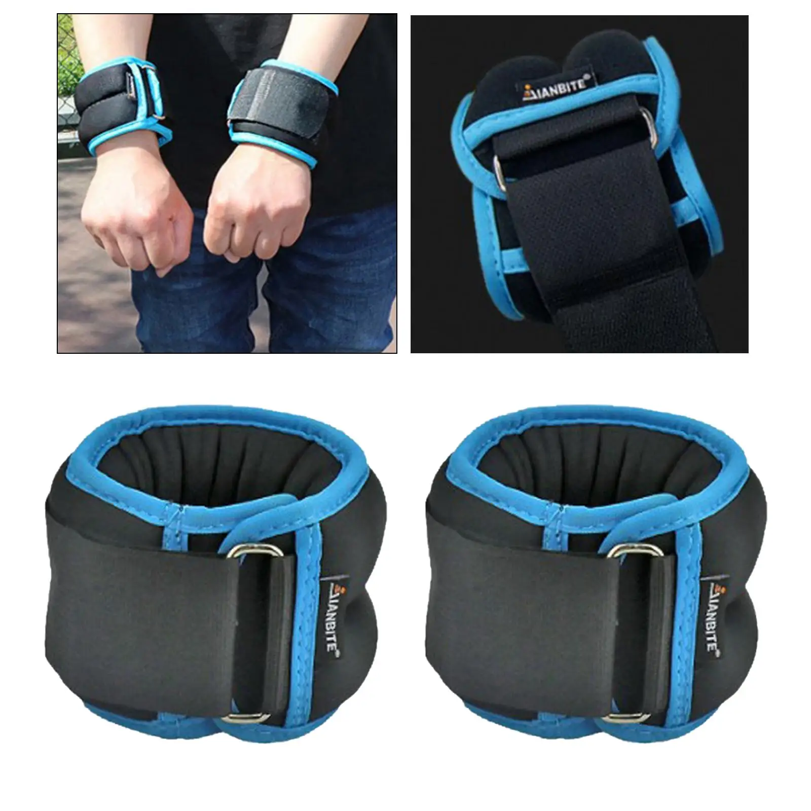 Adjustable Wrist Ankle Weights Pair 1Kg 2Kg 3Kg Wrist Arm Leg Muscle Building Exercises Outdoor Training
Adjustable Wrist Ankle Weights Pair 1Kg 2Kg 3Kg Wrist Arm Leg Muscle Building Exercises Outdoor Training