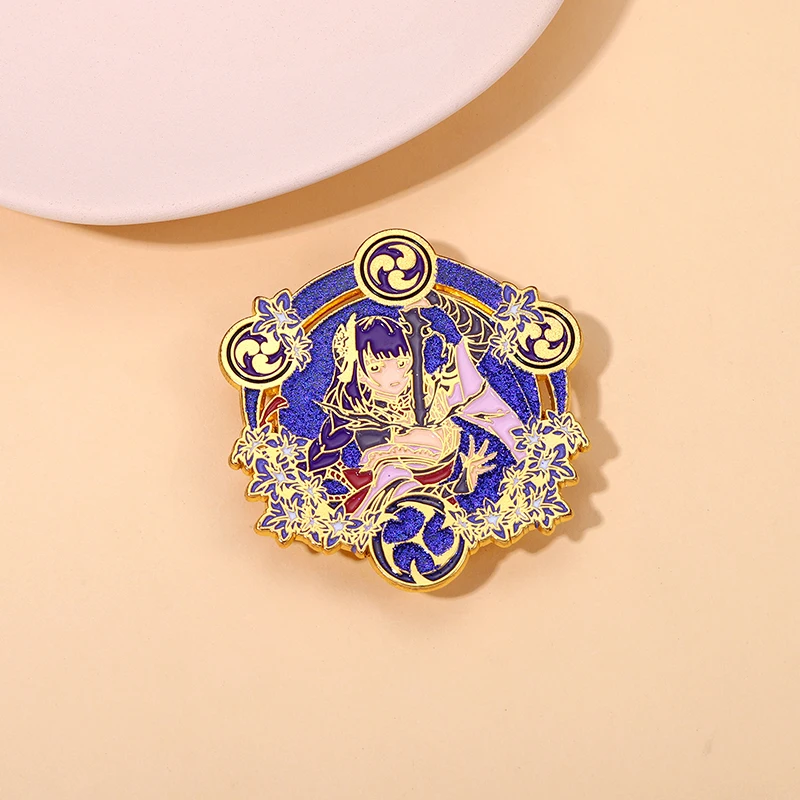 Genshin Impact Game Role Cartoon Enamel Pins Raiden Shogun Brooches Lapel Badges Jewelry Gifts for Fans Women Friends Wholesale
Genshin Impact Game Role Cartoon Enamel Pins Raiden Shogun Brooches Lapel Badges Jewelry Gifts for Fans Women Friends Wholesale