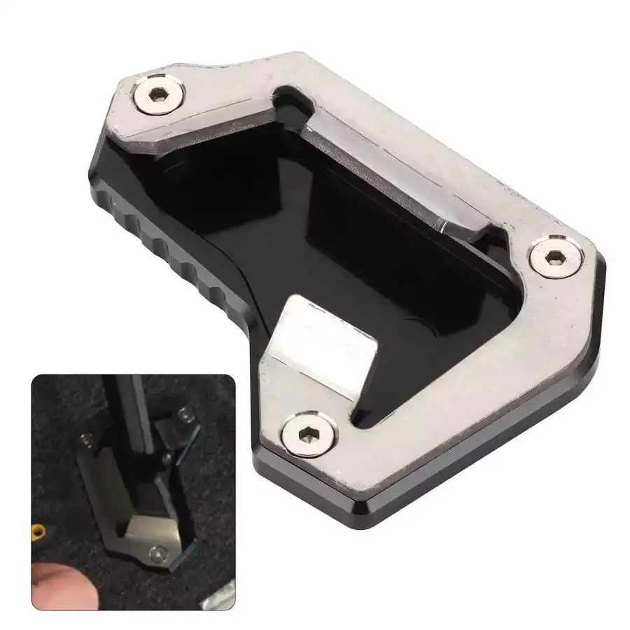 Motorcycle Kickstand Extension Pad Side Stand Enlarger Plate Fit for Tiger 1200 EXPLORER 2016-2017
Motorcycle Kickstand Extension Pad Side Stand Enlarger Plate Fit for Tiger 1200 EXPLORER 2016-2017