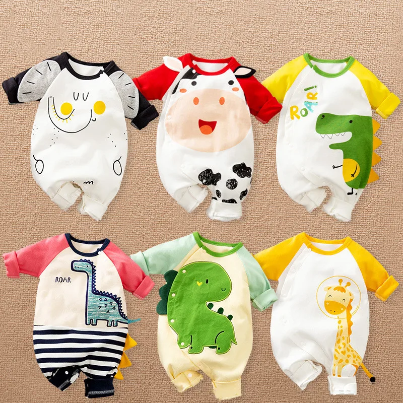 2022 Cute animals Spring Baby romper newborn baby clothes Kids long sleeve underwear cotton boys Clothes Baby girls romper 
2022 Cute animals Spring Baby romper newborn baby clothes Kids long sleeve underwear cotton boys Clothes Baby girls romper