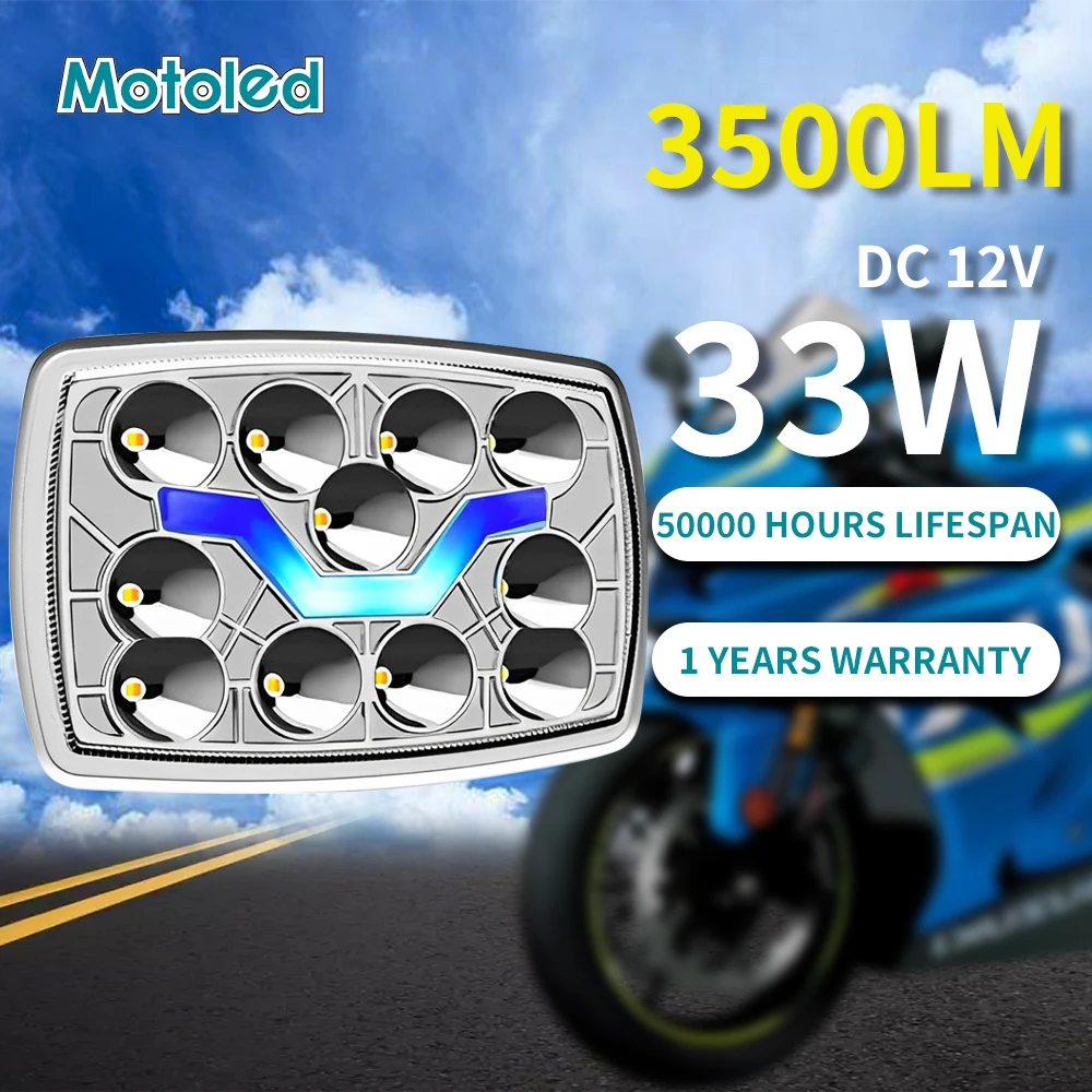 Motoled DC12V Dual Color White Yellow Water Lamp DRL Led Motorcycle Headlight Light for HONDA CD70 70CC Motos Headlight Fog Lamp
Motoled DC12V Dual Color White Yellow Water Lamp DRL Led Motorcycle Headlight Light for HONDA CD70 70CC Motos Headlight Fog Lamp