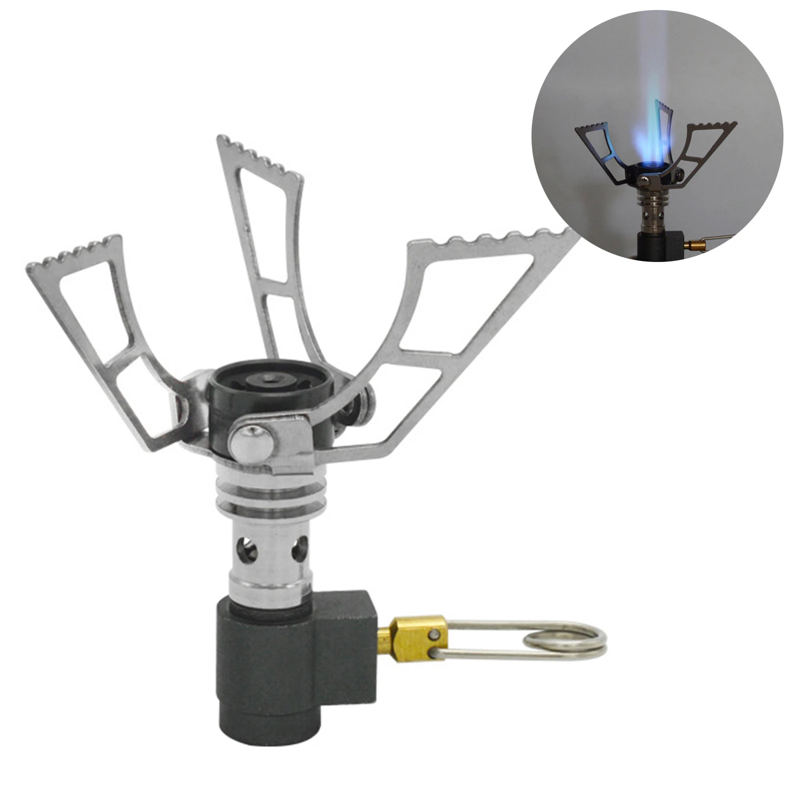 Outdoor Folding Tiny Camping Titanium Gas Stove Pocket Cooking Furnace Burner With Foldable Switch Storage Pouch 50g/40g
Outdoor Folding Tiny Camping Titanium Gas Stove Pocket Cooking Furnace Burner With Foldable Switch Storage Pouch 50g/40g