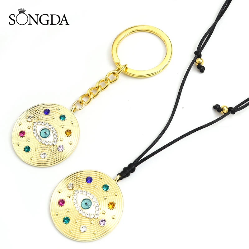 Fashion Vintage Evil Eye Pendant Necklace Evil Birthday Stones Alloy Keychain For Women Men Creativity Jewelry Accessories Gifts
Fashion Vintage Evil Eye Pendant Necklace Evil Birthday Stones Alloy Keychain For Women Men Creativity Jewelry Accessories Gifts