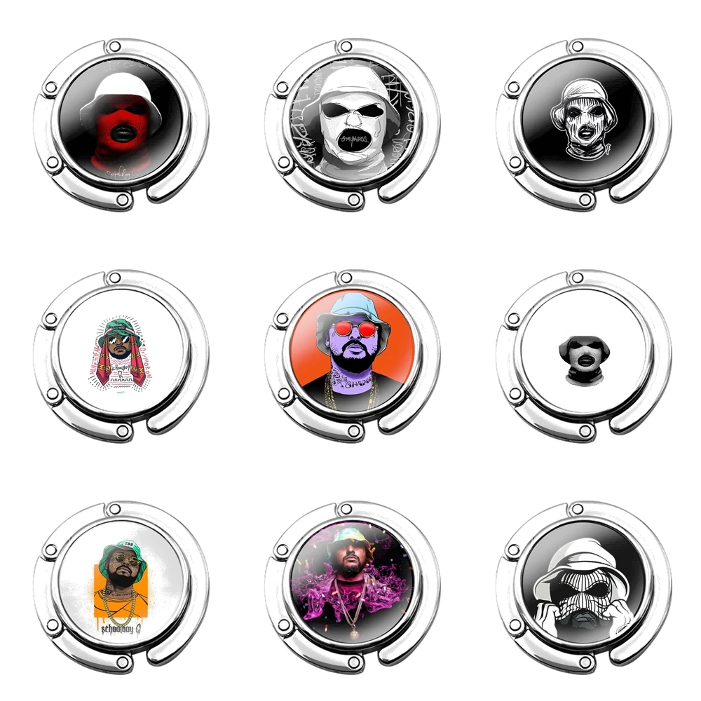 Cute Cartoon Lover Creative Schoolboy Q Oxymoron Foldable Purse Hook for Women's Table Handbag Storage Folding Decor Table Hook
Cute Cartoon Lover Creative Schoolboy Q Oxymoron Foldable Purse Hook for Women's Table Handbag Storage Folding Decor Table Hook