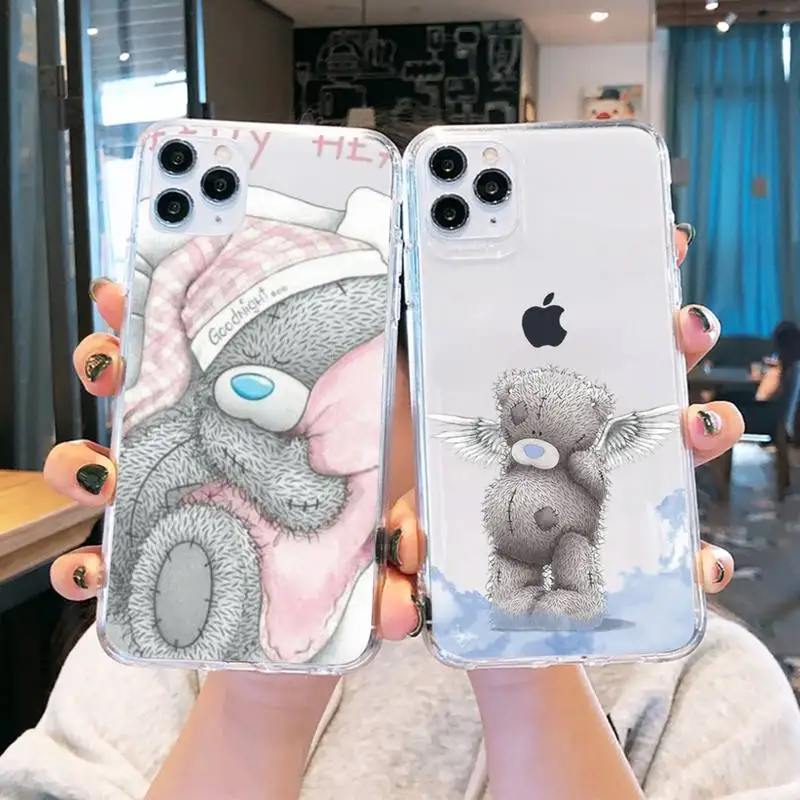 Tatty Teddy bear Cute doll Phone Case Transparent soft For iphone 5 5s 5c se 6 6s 7 8 11 12 plus mini x xs xr pro max
Tatty Teddy bear Cute doll Phone Case Transparent soft For iphone 5 5s 5c se 6 6s 7 8 11 12 plus mini x xs xr pro max