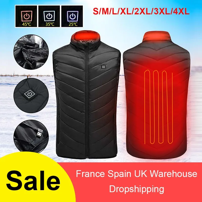 Winter Outdoor Men Electric Heated Vest USB Heating Vest Winter Thermal Cloth Feather Camping Hiking Warm Hunting Jacket
Winter Outdoor Men Electric Heated Vest USB Heating Vest Winter Thermal Cloth Feather Camping Hiking Warm Hunting Jacket