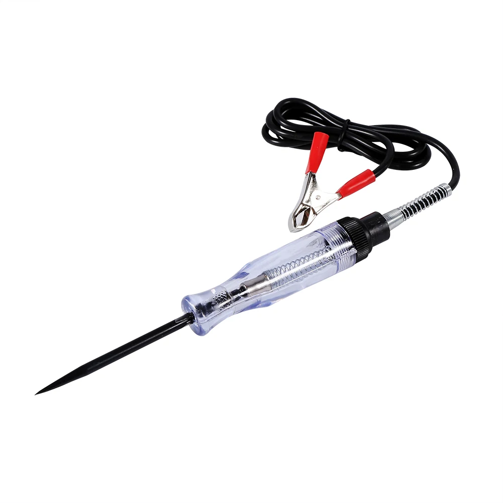Auto 6V 12V 24V DC Car Truck Voltage Circuit Tester Car Test VoltMet Long Probe Pen Light Bulb
Auto 6V 12V 24V DC Car Truck Voltage Circuit Tester Car Test VoltMet Long Probe Pen Light Bulb