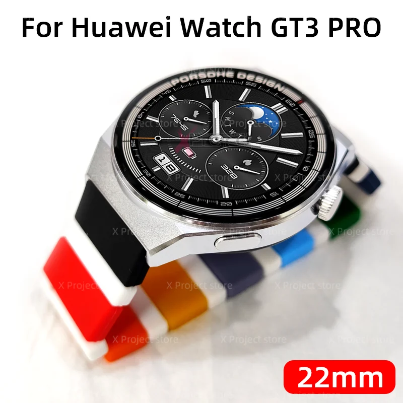 Ремешок силиконовый для смарт-часов Huawei Watch GT3 PRO 42 мм 46 мм, эластичный браслет для наручных часов 3 GT2 Pro, 22 мм
Ремешок силиконовый для смарт-часов Huawei Watch GT3 PRO 42 мм 46 мм, эластичный браслет для наручных часов 3 GT2 Pro, 22 мм