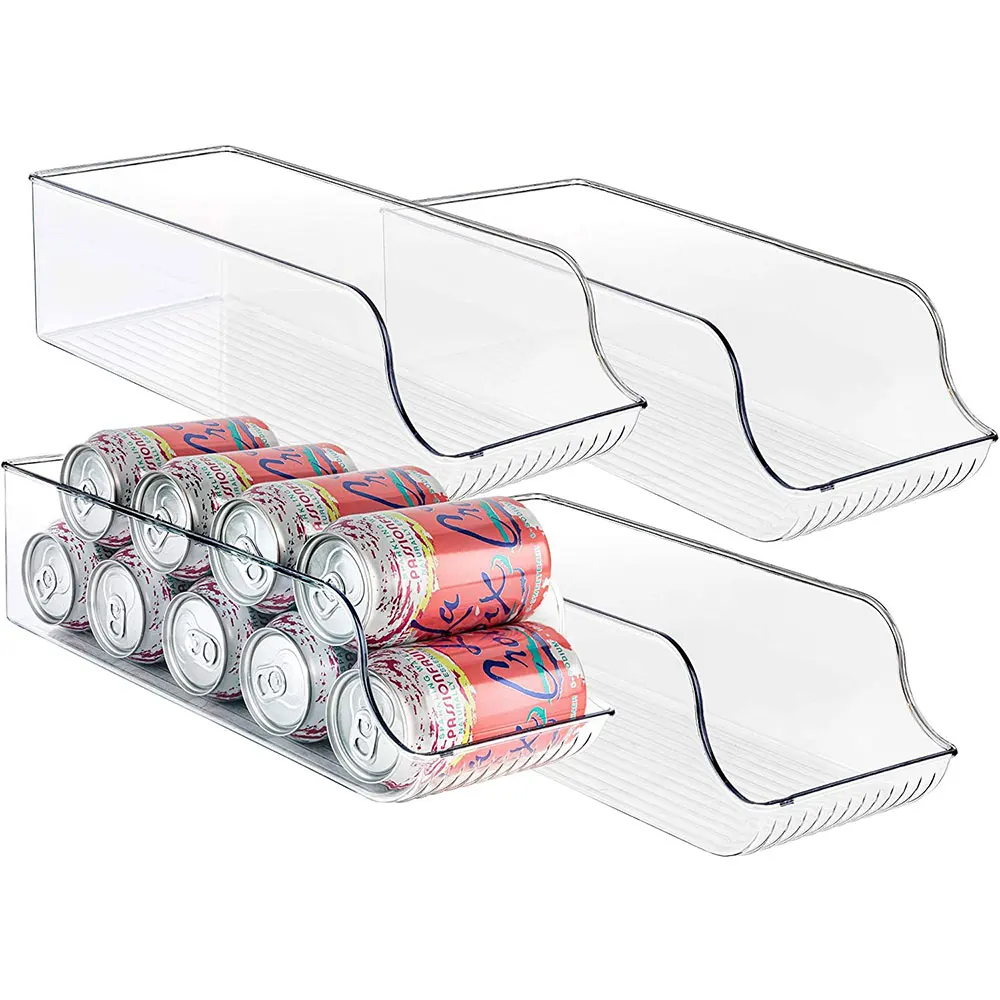 Refrigerator Organizer Bins Soda Can Beverage Bottle Holder Cola Beer Rack Kitchen Clear Plastic Automatic Roll Off Storage Box
Refrigerator Organizer Bins Soda Can Beverage Bottle Holder Cola Beer Rack Kitchen Clear Plastic Automatic Roll Off Storage Box