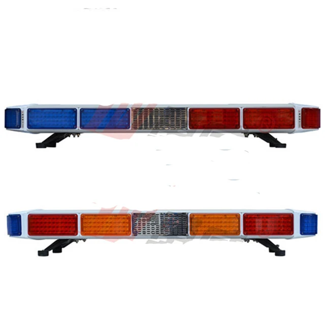 Revolving led police light bar red blue lightbar with speaker Durable Amber Warning Light Bar Police Thin LED Truck
Revolving led police light bar red blue lightbar with speaker Durable Amber Warning Light Bar Police Thin LED Truck