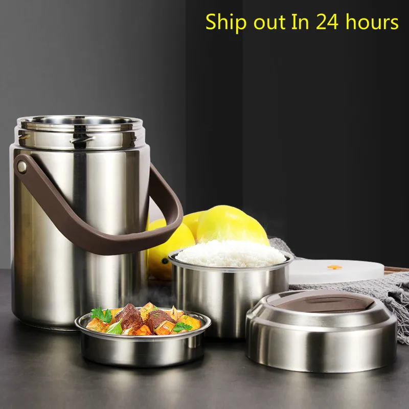 1.5L/2L/2.6L Big Capacity Stainless Steel Super Long Insulation Lunch Box Adult Student Bento Box Lunch Bucket
1.5L/2L/2.6L Big Capacity Stainless Steel Super Long Insulation Lunch Box Adult Student Bento Box Lunch Bucket