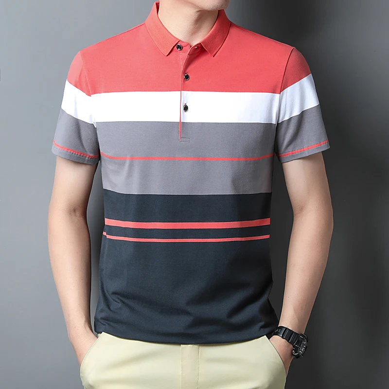 Men'S Classic Striped Polo Shirt Cotton Short Sleeve 2023 Summer Plus Oversize M-XXXXL
Men'S Classic Striped Polo Shirt Cotton Short Sleeve 2023 Summer Plus Oversize M-XXXXL