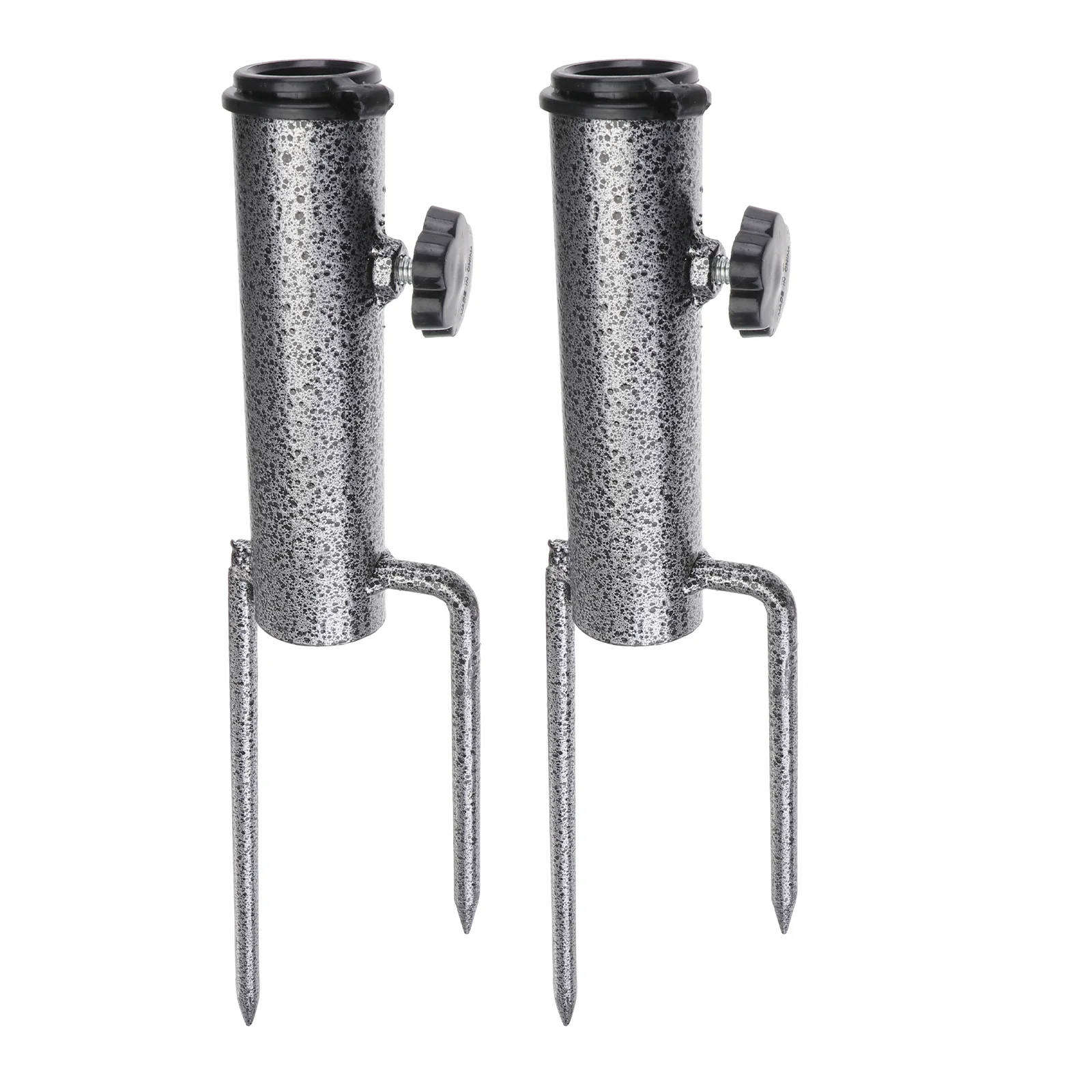 2 Pcs Sun Umbrella Plug Fishing Pole Holders Heavy Duty Anchors Portable Iron Steel
2 Pcs Sun Umbrella Plug Fishing Pole Holders Heavy Duty Anchors Portable Iron Steel