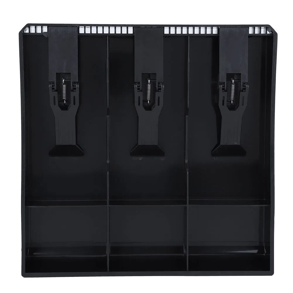 Cash Drawer Register Insert Tray Replacement 3 Bills 3 Coins Money Storage Box (Black) Cash
Cash Drawer Register Insert Tray Replacement 3 Bills 3 Coins Money Storage Box (Black) Cash