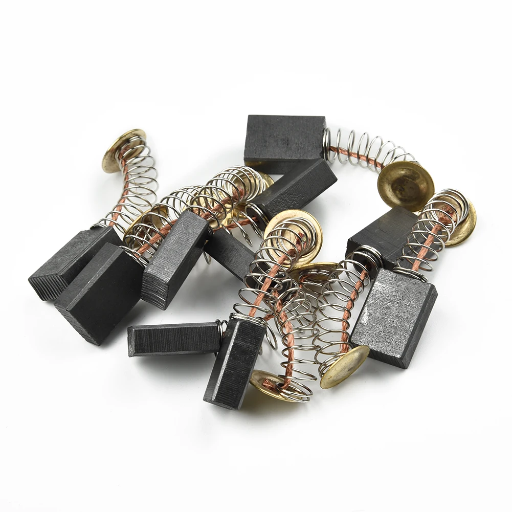 Carbon Brush Set (10 Pcs) Excellent Replacement for Electric Tools Motor Drill & Chain Saw to Ensure Smooth Operation
Carbon Brush Set (10 Pcs) Excellent Replacement for Electric Tools Motor Drill & Chain Saw to Ensure Smooth Operation