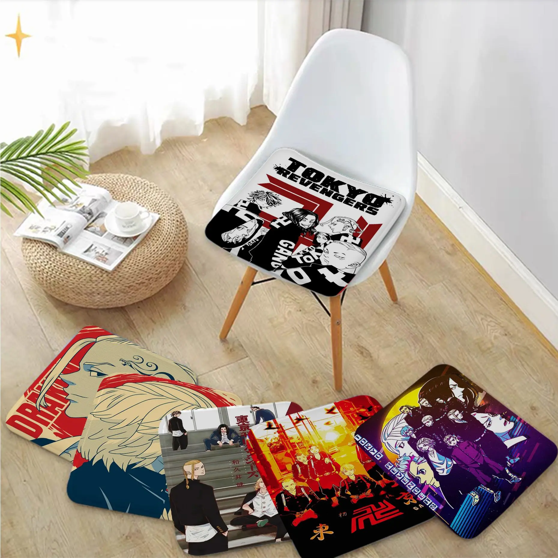 Anime Tokyo Revengers Art Stool Pad Patio Home Kitchen Office Chair Seat Cushion Pads Sofa Seat 40x40cm Chair Cushions
Anime Tokyo Revengers Art Stool Pad Patio Home Kitchen Office Chair Seat Cushion Pads Sofa Seat 40x40cm Chair Cushions