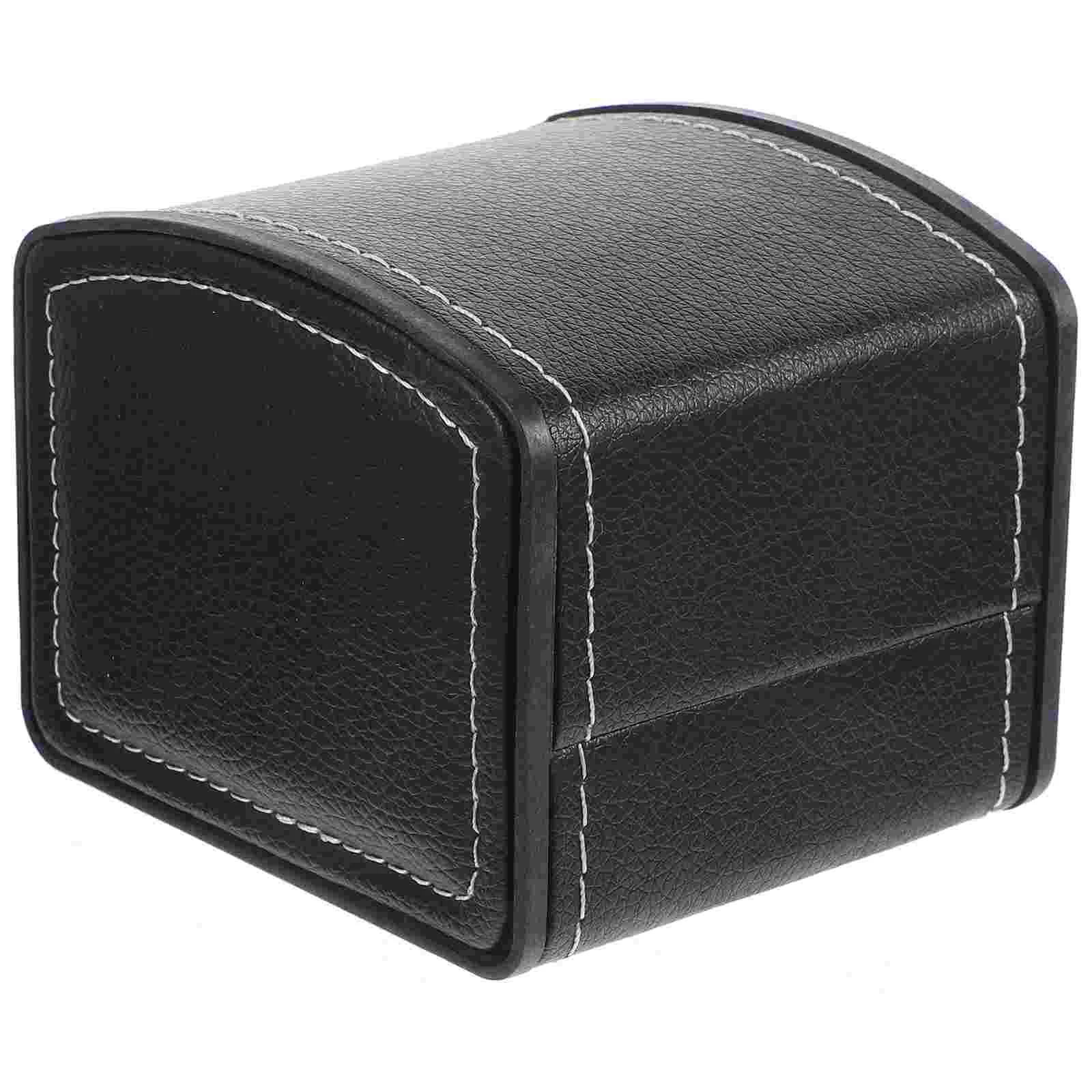 Single Watch Box Watch Box Holder Organizer PU Square Box Wristwatch Display Case Travel Watch Case for Men, Black
Single Watch Box Watch Box Holder Organizer PU Square Box Wristwatch Display Case Travel Watch Case for Men, Black