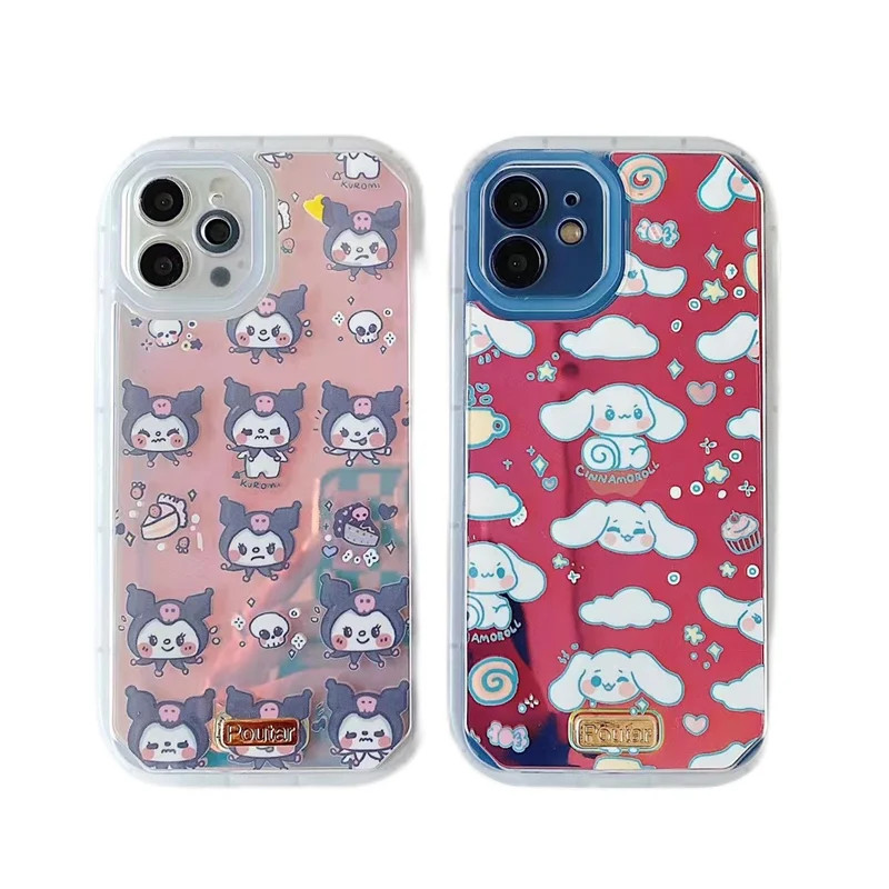 Sanrio Kawaii Kuromi Mymelody Mobile Phone Case All-Inclusive Reflective Shell Iphone Mobile Phone Anti-Fall Mobile Phone Case
Sanrio Kawaii Kuromi Mymelody Mobile Phone Case All-Inclusive Reflective Shell Iphone Mobile Phone Anti-Fall Mobile Phone Case
